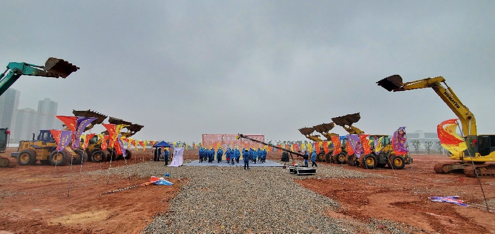 Ketai Nanchang Airport Development Zone's new factory officially started construction