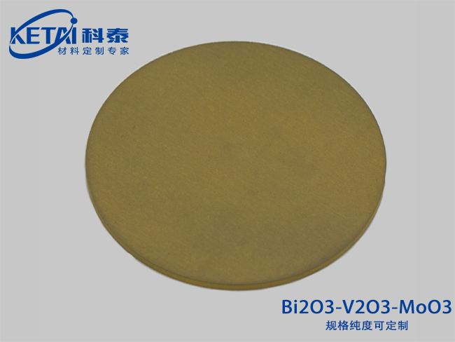 Bismuth oxide doped vanadium pentoxide doped molybdenum oxide sputtering targets(Bi2O3-V2O3-MoO3)